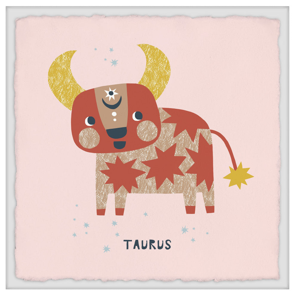 "Taurus" Framed Painting Print, 24x24