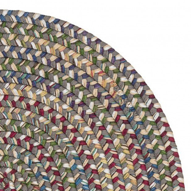 Colonial Mills Rug Worley Runner Gray Runner, Oval