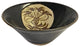 Chinese Ware Brown Black Glaze Flower Pattern Ceramic Bowl Cup Display Hws3147