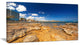 "Paradise Beach in Ibiza Island" Seashore Photo Wall Art, 32"x16"