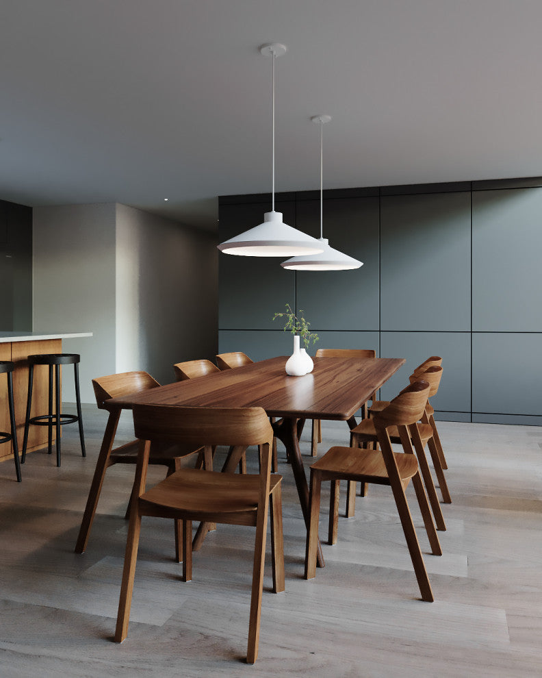 Sonneman 2754-E Koma Edo 1 Light Pendant - Satin White