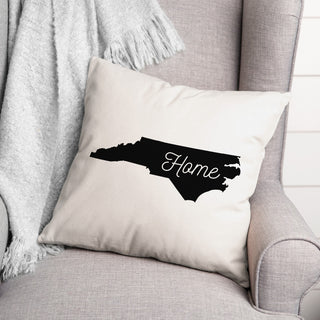 North Carolina Home 18x18 Spun Poly Pillow