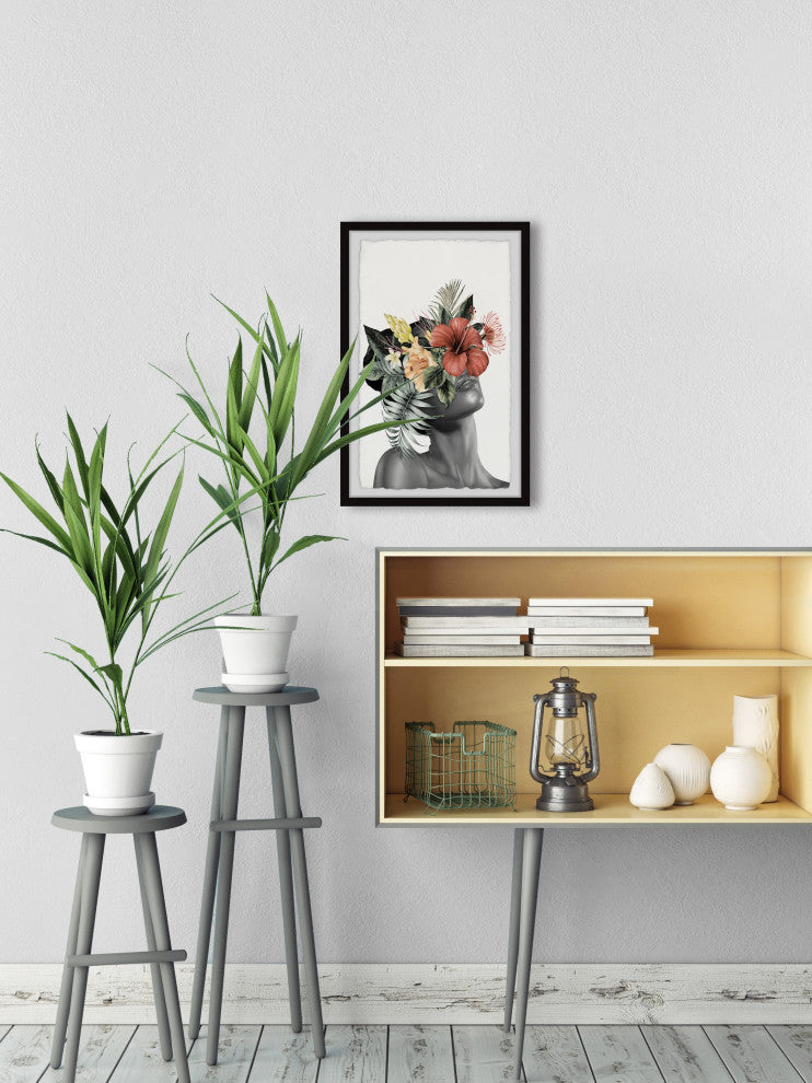"Take Care of Yourself" Framed Painting Print, 30x45