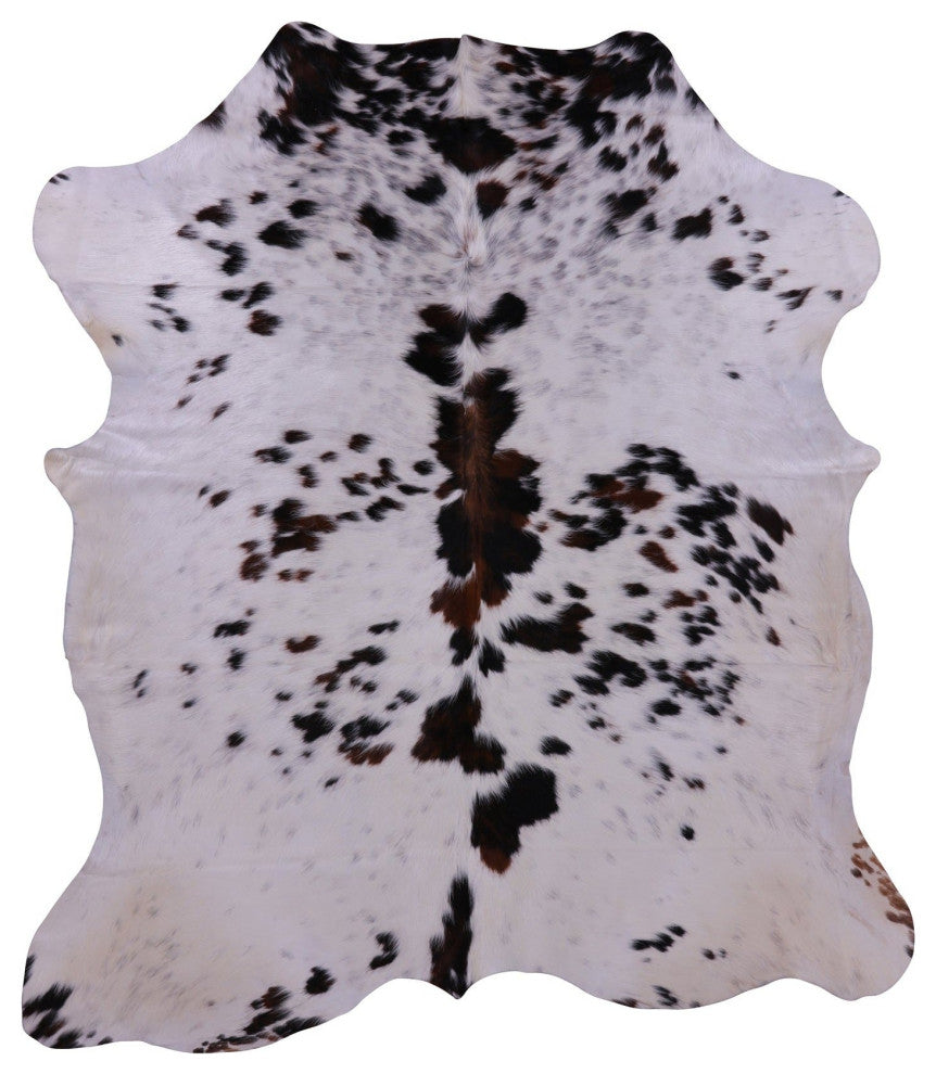 6' 8" X 6' 1" Natural Cowhide Rug C1548