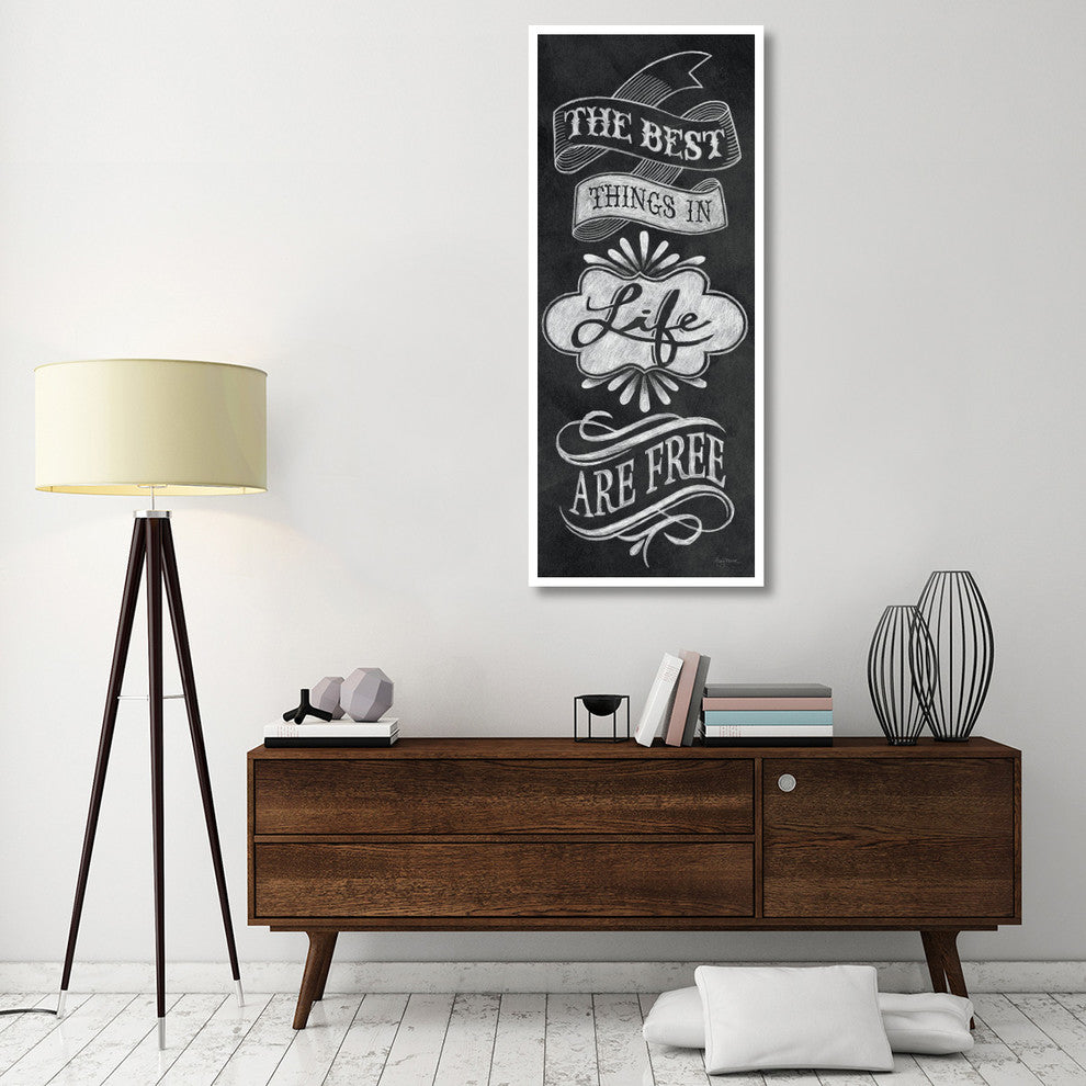 "The Best Things in Life" Digital Paper Print by Mary Urban, 26"x62"