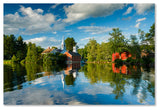 Michael Blanchette Photography 'Old Town Reflection' Canvas Art, 19"x12"