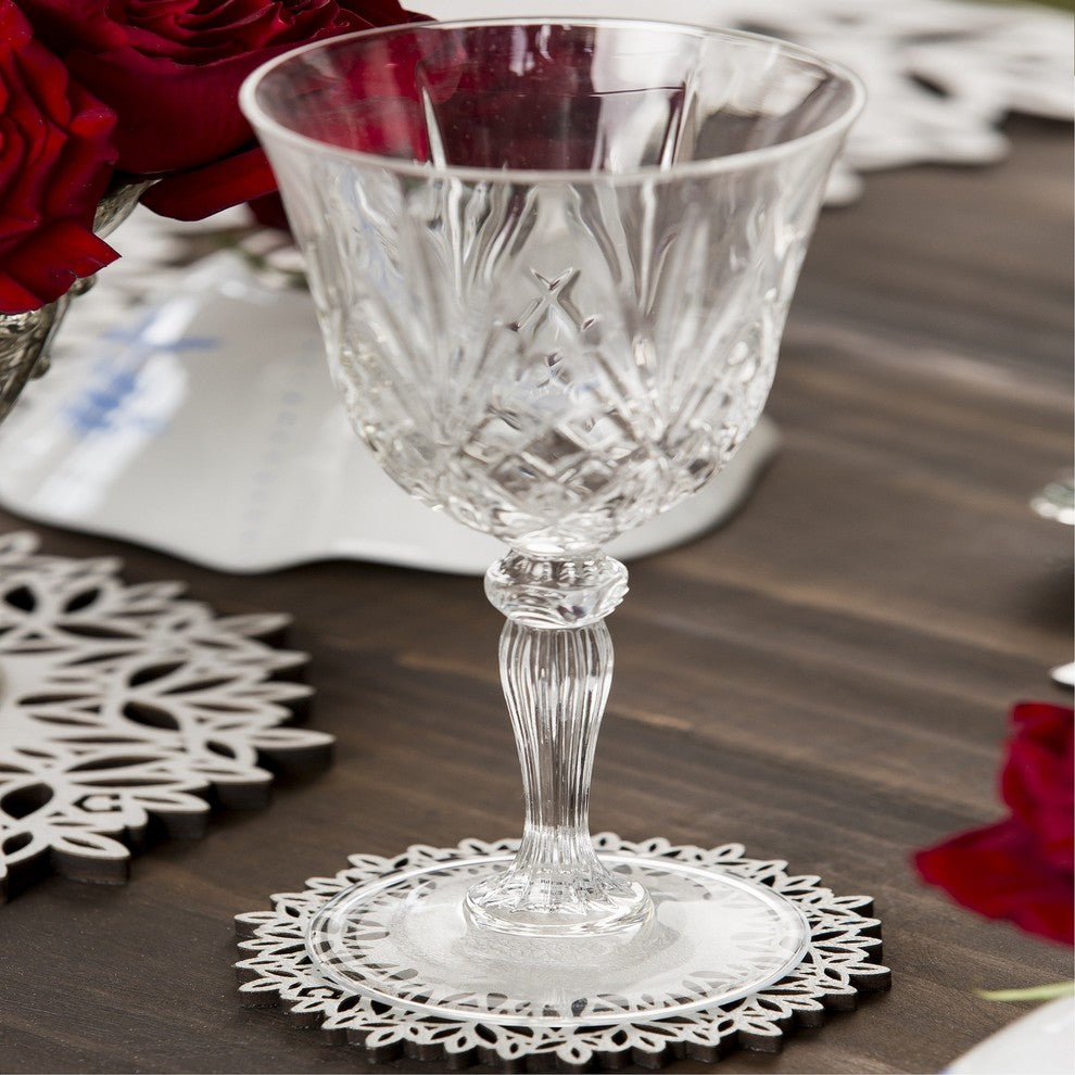 Double-Sided Winterland Coasters Set of 4