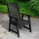 Weatherly Armchair, Black