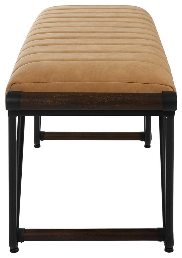 Uttermost Woodstock Mid-Century Bench 23679