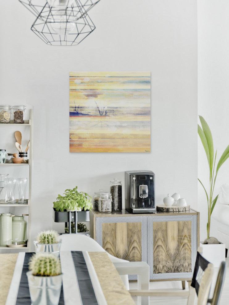 "Desert Branches" Print on Canvas, 40"x40"