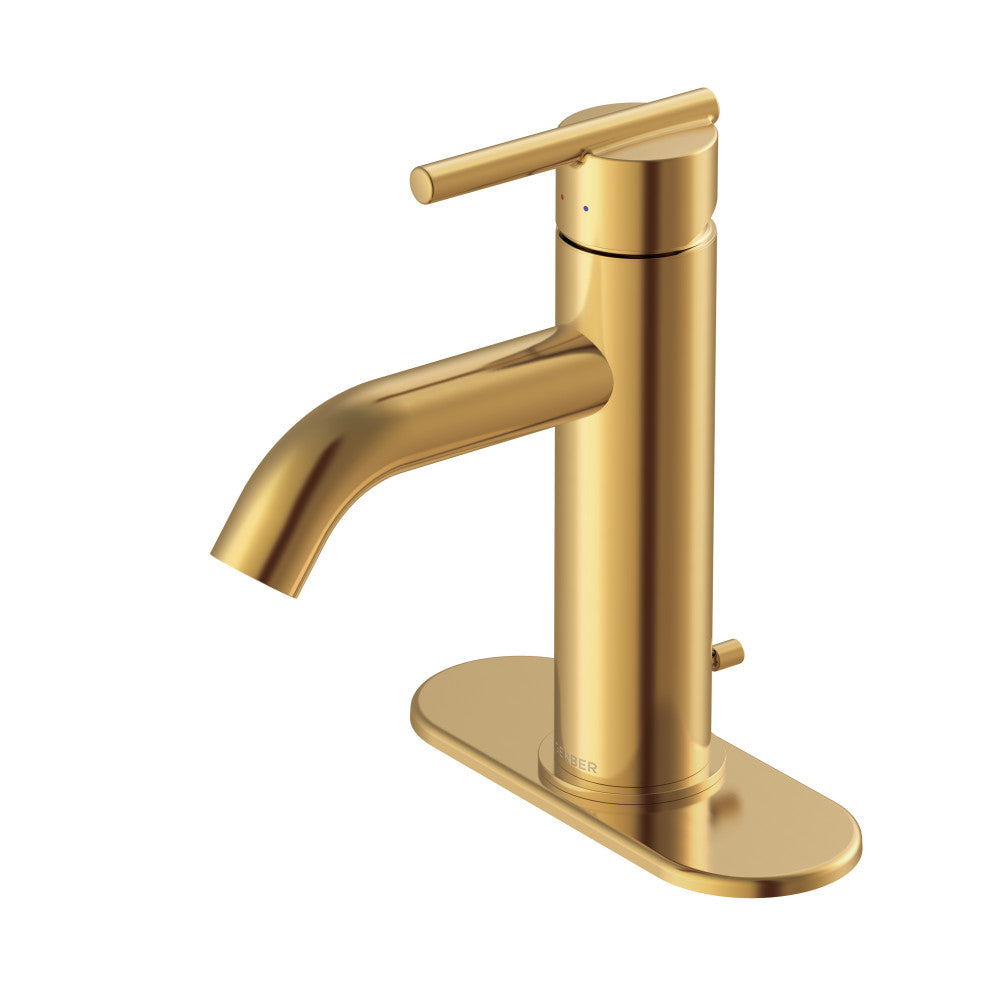 Parma 2H Centerset Bath Faucet, Metal Pop-Up Drain 1.2gpm, Brushed Bronze
