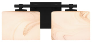 Mather 2-Light Bath, Matte Black