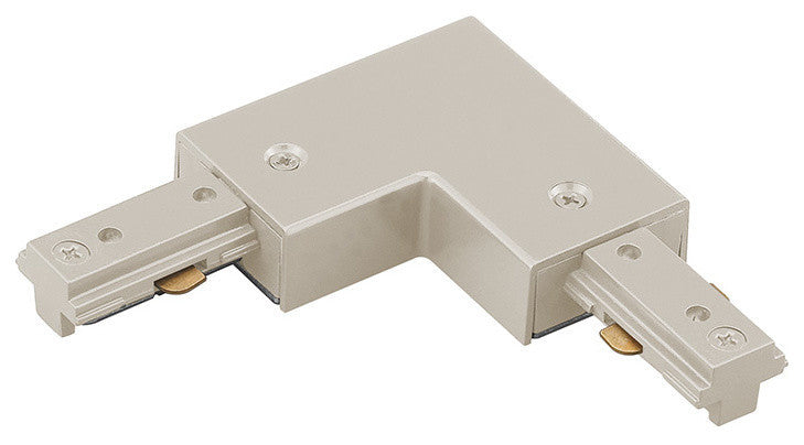 WAC Lighting L Track Le' L Connector in Brushed Nickel