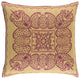 Surya Indira IR-002 20"x20" Pillow Kit, Lime/Bright Pink