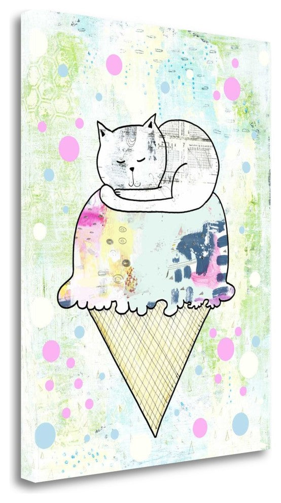 "Sprinkles On Top" By Sarah Ogren, Giclee Print on Gallery Wrap Canvas
