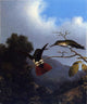 Martin Johnson Heade Black-Throated Mango, 20"x25" Wall Decal
