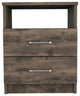 Oklahoma Night Stand, Dark Brown