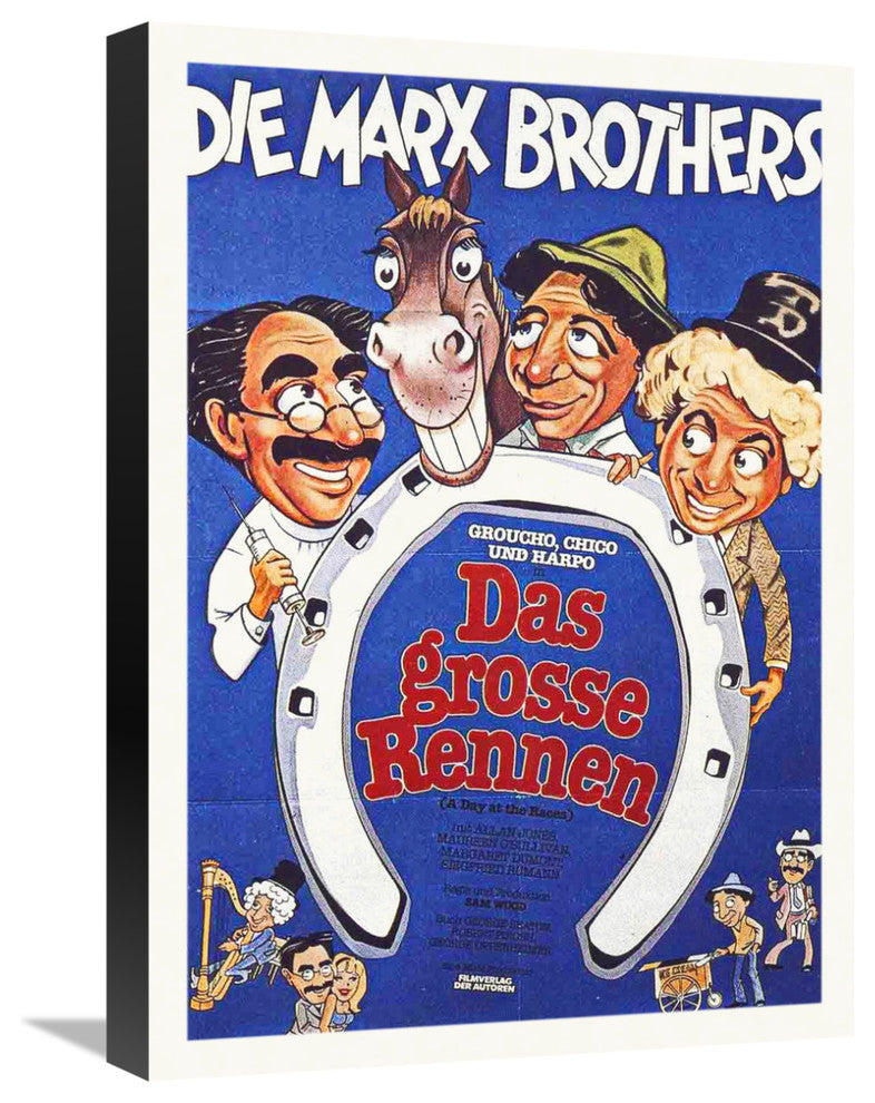 Marx Brothers, German, A Day At The Races 01, 16x22
