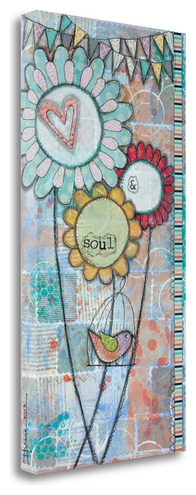 "Heart And Soul" By Denise Braun, Giclee Print on Gallery Wrap Canvas