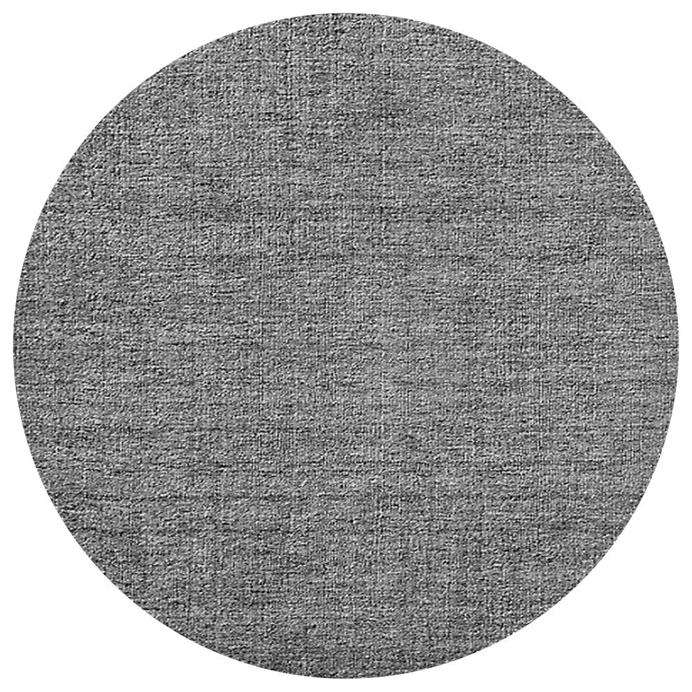 Ahgly Company Indoor Round Mid-Century Modern Area Rugs, 7' Round