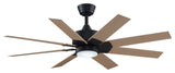 Fanimation Levon Custom-KIT-52-LK Levon Custom 52" 8 Blade Indoor - Black /