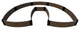 Uptown Brown 'Lucky Horseshoe' - 6' X 9' X 11" Raised Garden Bed - 1" Profile