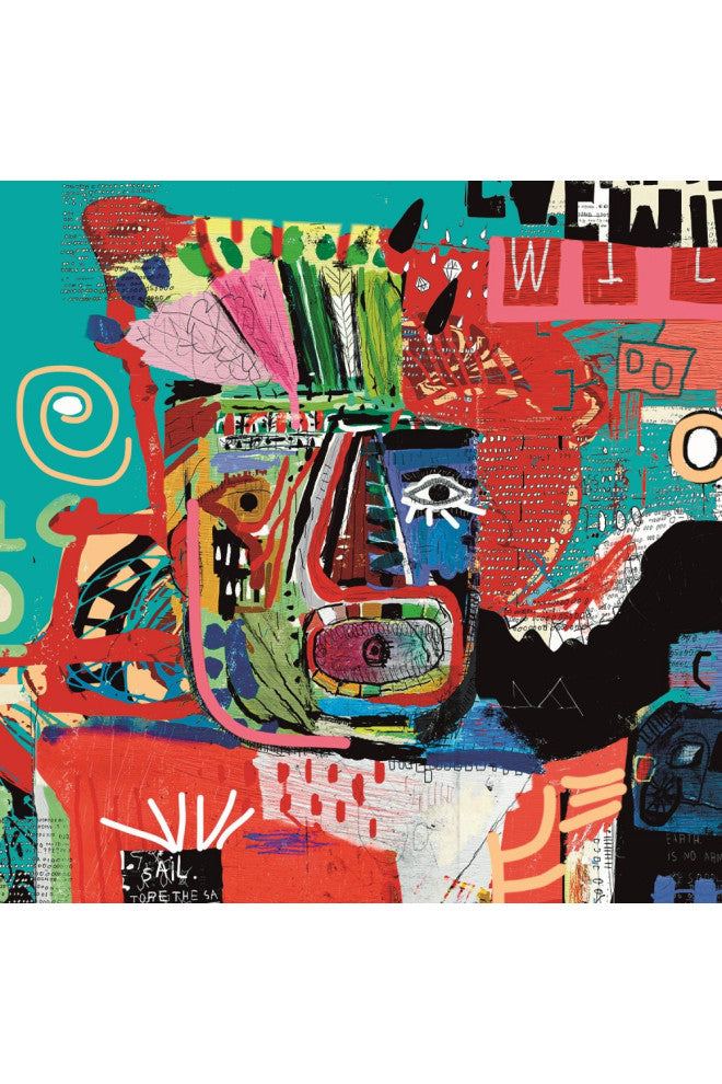 Multi-Layered Abstract Painting | Andrew Martin Third Dimension, Large