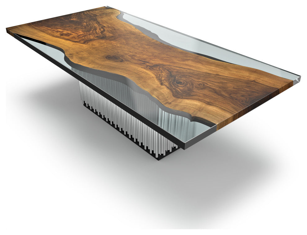 Camenta Dining Table, 12-14 Seater, Eased Edge