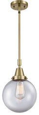 Innovations Lighting 447-1S-AB-G202-8 Beacon 1 Light 8" Mini Pendant