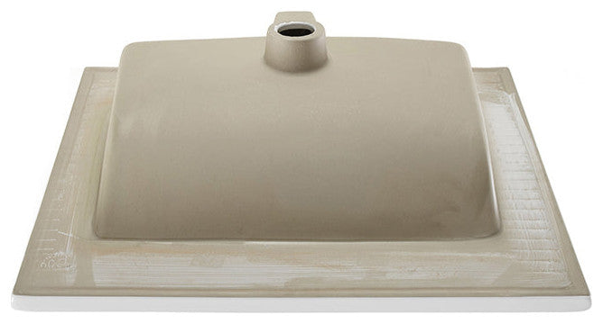 Swiss Madison Ceramic Vanity Top 24 With Three Faucet Holes