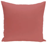Solid Pillow, Burnt, 18"x18"