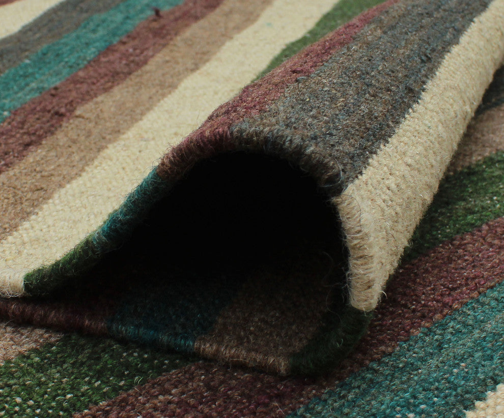 Winchester Kilim Gulbahar Green Rug, 8'4x9'9
