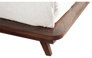 Gramercy Full Size Platform Bed, Walnut