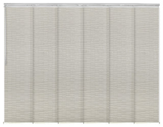 Eliana 6-Panel Track Extendable Vertical Blinds 98-130"W
