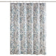 Madison Park Bonnie Printed Seersucker Shower Curtain, Blue