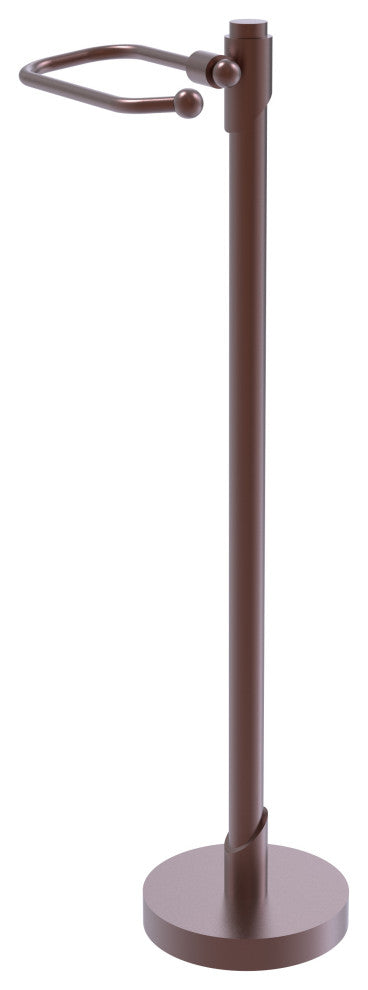 Tribecca Free Standing Toilet Tissue Holder, Antique Copper