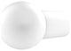 3/4" Cabinet Knob, Matte White