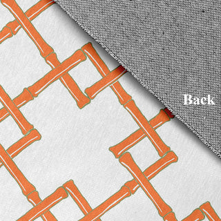 Bamboo Spring Chenille Rug, Blood Orange, 5'x7'