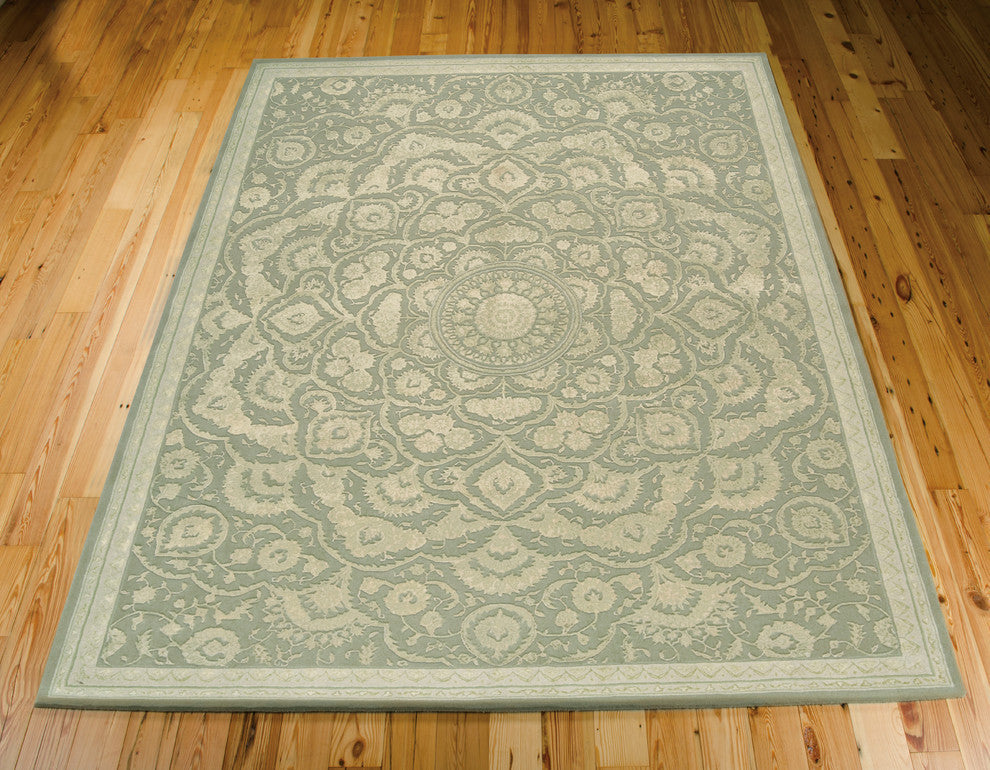 NOURISON REGAL GREEN AREA RUG