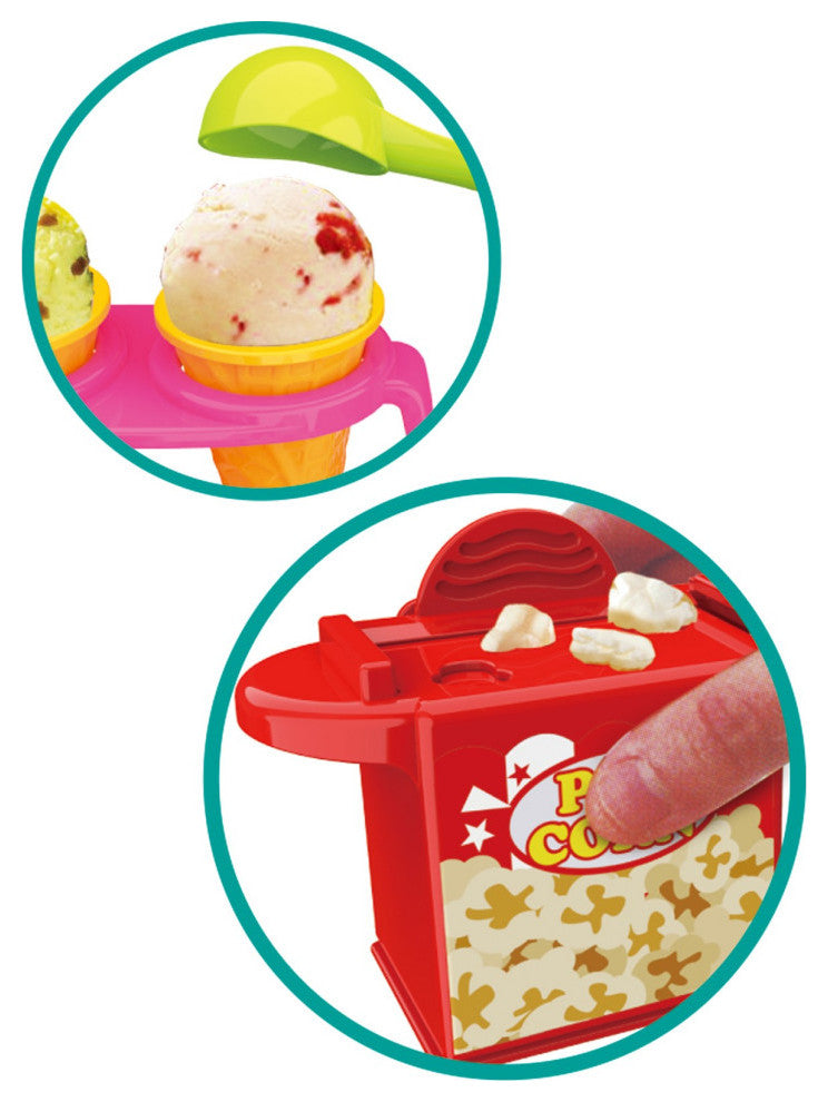 Portable Snack Bar Case Play Set 35-Pieces