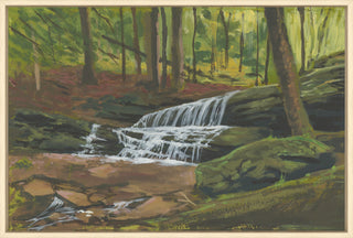 Petite Falls, 54 x 36