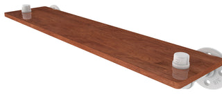 Pipeline Ironwood Shelf, Matte White, 22"