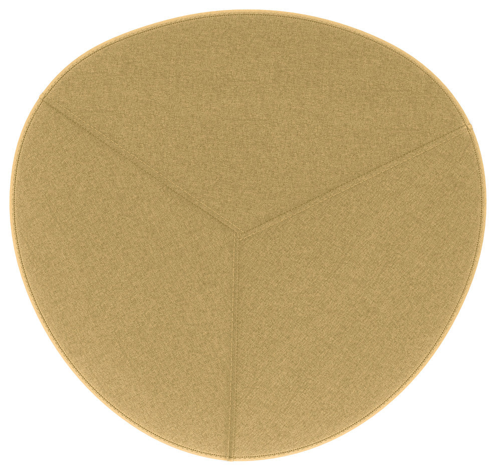 Moore Large Ottoman, Dijon Yellow