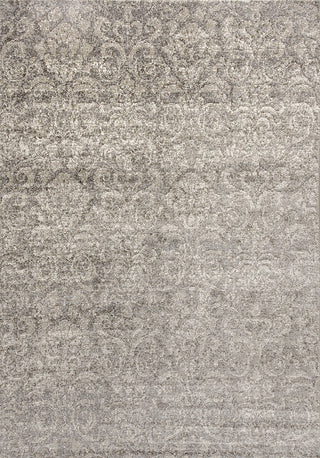 Mysterio 1217-900 Area Rug, Silver, 6'7"x9'6"