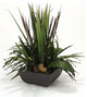 Greenery and Natural Products in Rust Square Planter