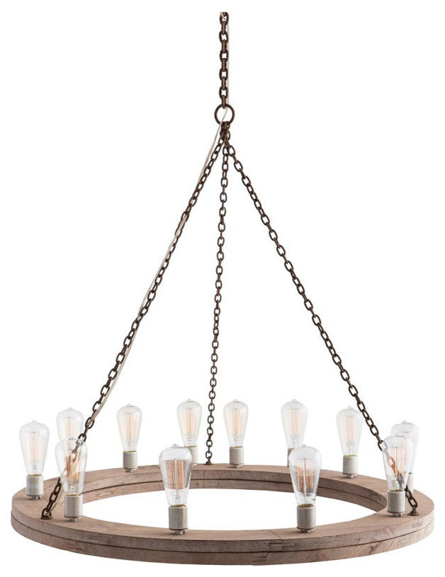 48" Geoffrey Chandelier, Medium One Time