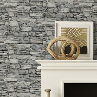 Stone Peel & Stick Wallpaper