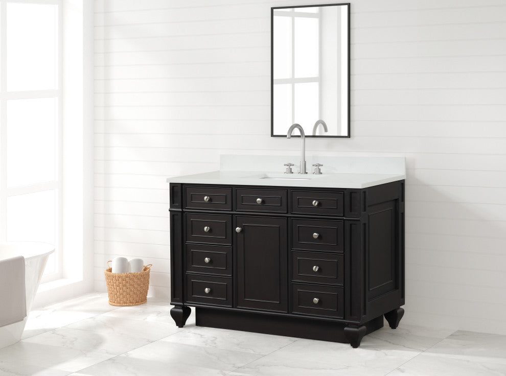 Winston 48" Single Vanity, Espresso