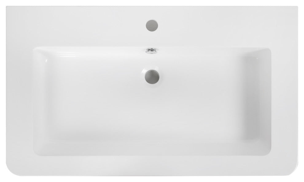 34" Solid Surface Resin Streamline K-0990-34 Vanity Top