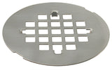 Two Post Style Large Kitchen Basket Strainers, Satin Nickel, Satin Nickel